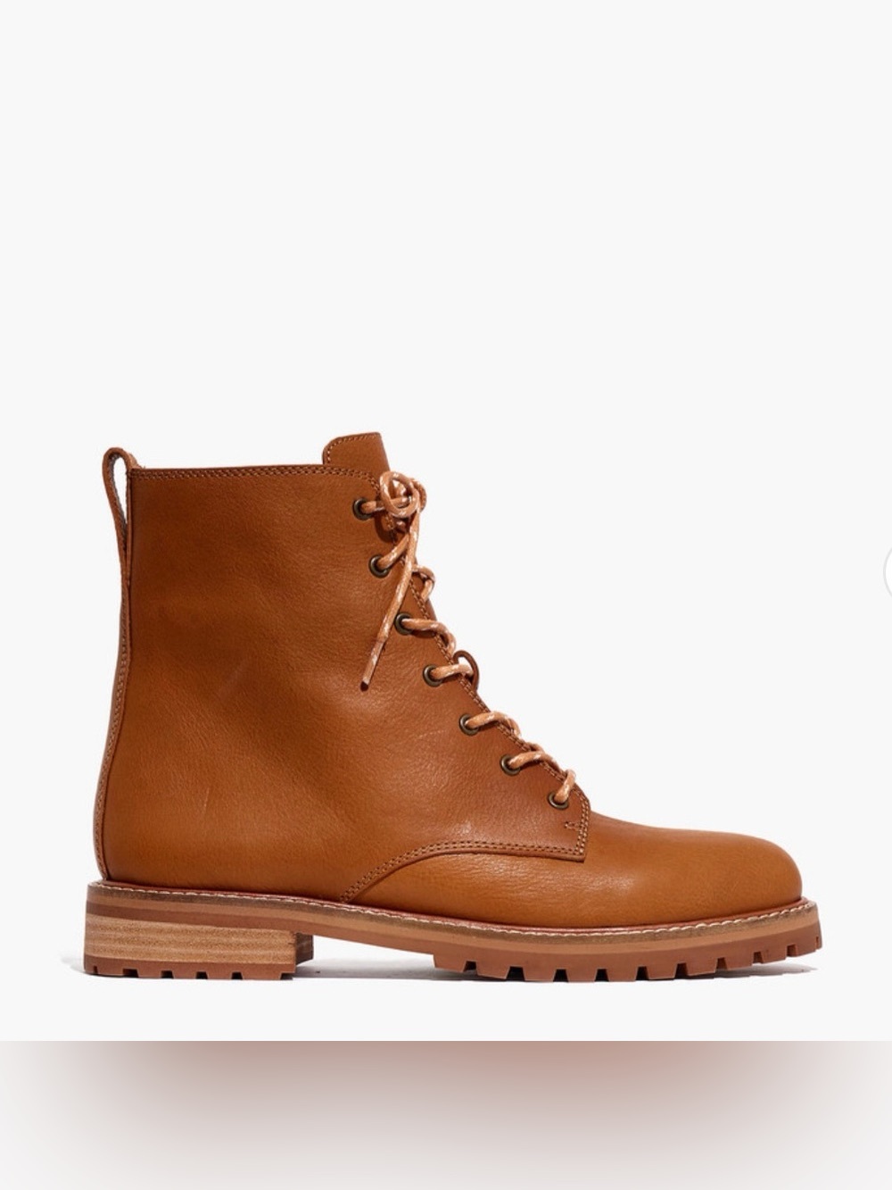 Madewell The Clair Lace-Up Boot Size 9.0